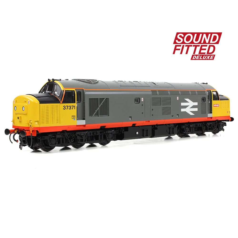 Bachmann Europe Plc Class 37 0 Centre Headcode 37371 BR Railfreight bachmann-europe-plc-class-37-0-centre-headcode-37371-br-railfreight
